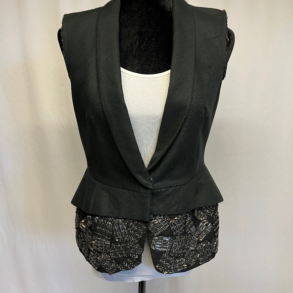 Dries Van Noten Beaded Vest - Picture 1 of 12